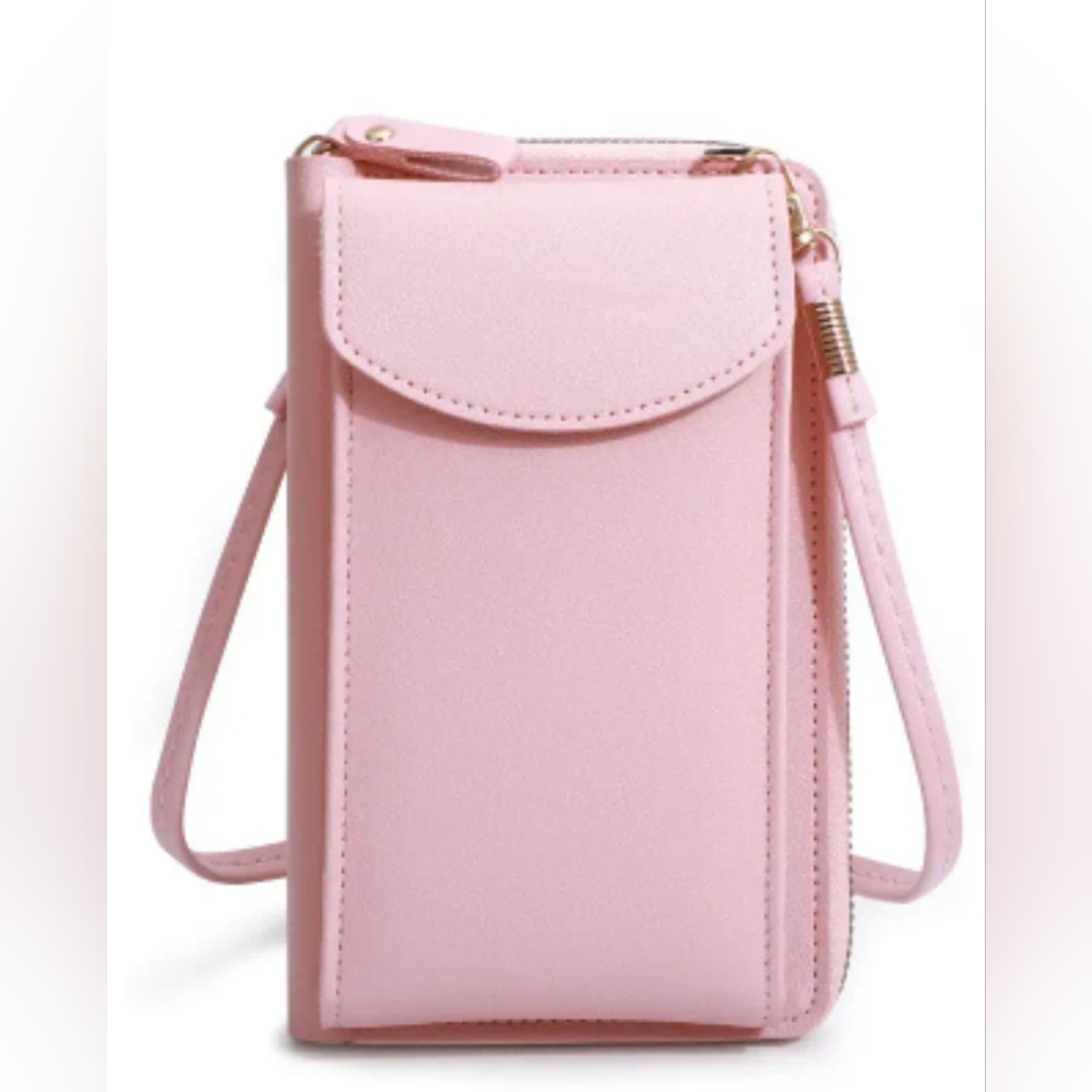MINIMALIST PHONE CASE WALLET CROSSBODY. VARIOUSE COLORS. - Picture 3 of 8
